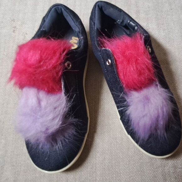 Sam Edelman Slip On Sneakers Cynthia Blue Denim - Picture 7 of 8